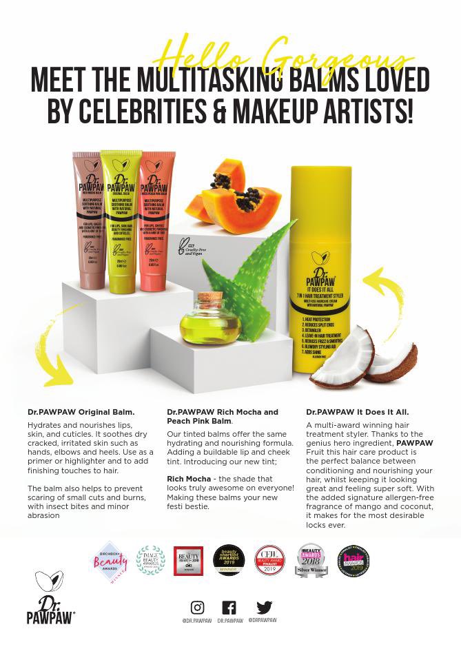 trs_talk's tweet photo. Meet the master in multitasking beauty DrPAWPAW @TFWAnews in Cannes! Come and see us at Red Village H6 to try the full range! #tfwa #taxfree #travelretail #inflight #dutyfree #cruise #travelretailsolutions #drpawpaw https://t.co/VvhkdKPeuD