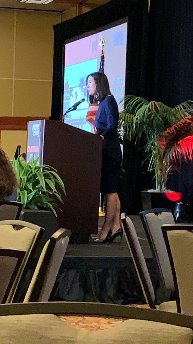 State CIO Amy Tong is getting us started at this year’s CA Digital Government Summit. #govtechlive