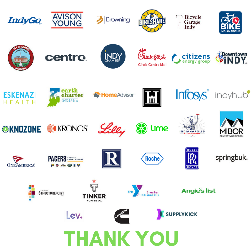 CommuteIndy's tweet photo. Car Free Day Indy is September 20th, and it would not be possible without the support of our fantastic partners. Thank you for being part of an incredible movement.  #commuterconnect #carpoolcool #CarFreeDayIndy #CarFreeIndy https://t.co/vXz5jda3ie