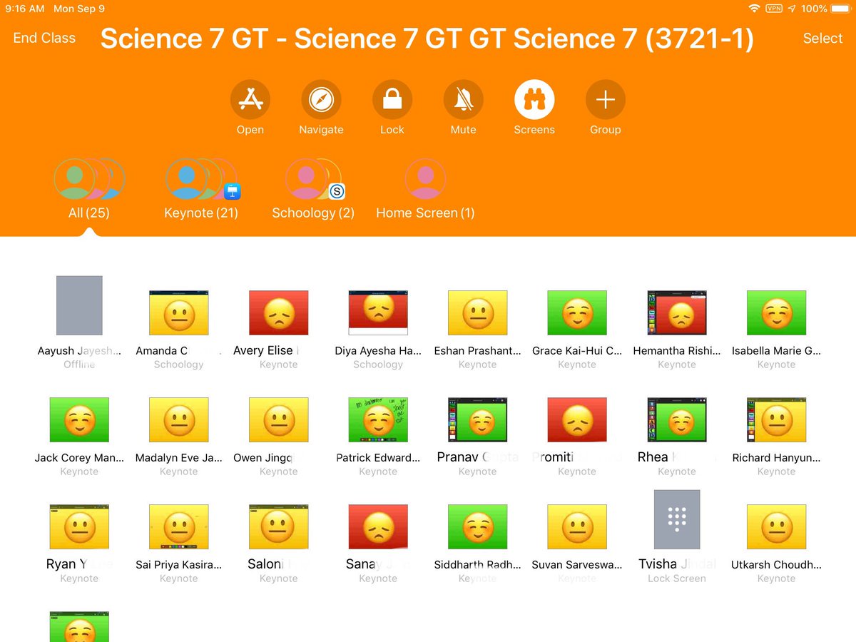 jdeinhammer's tweet photo. Love using Apple Classroom to view screens to have my kids check in and do quick formative assessments #AppleEDUchat https://t.co/kr5Us2Xfi7