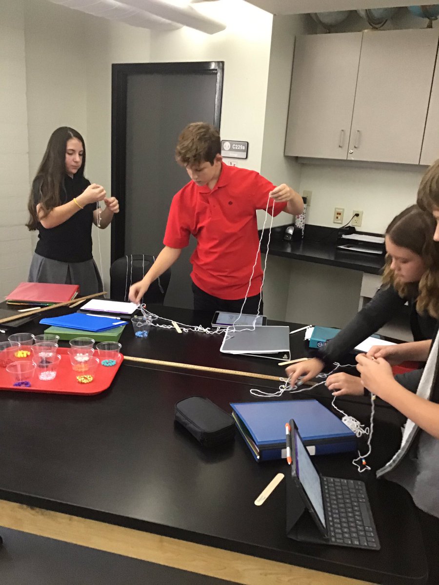 Creating a scaled model of the Solar System in Earth/Space Honors today! We are looking at the size of the SS as well as patterns in its formation.