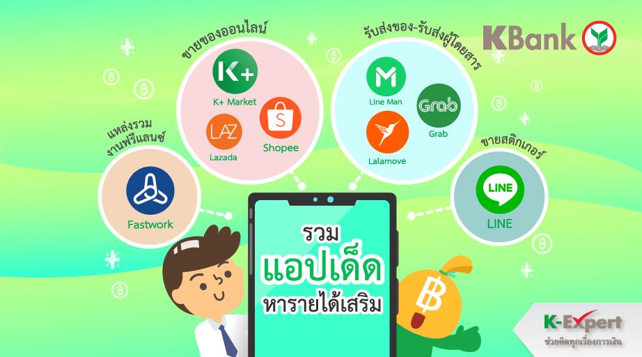 KBank_Live's tweet photo. รวมแอปสร้างรายได้เสริมแบบเด็ดๆ ในยุค 4.0📱จะเด็ดแค่ไหน❓ขอไม่พูดเยอะ มือถือเครื่องเดียว ก็สร้างรายได้สบาย😝
ติดตามเคล็ดลับอื่นๆ ได้ที่
👉 https://t.co/auA8UkdfXv
#KExpertTip #Appสร้างอาชีพเสริม #หารายได้เสริม https://t.co/t0BCXCLvyK