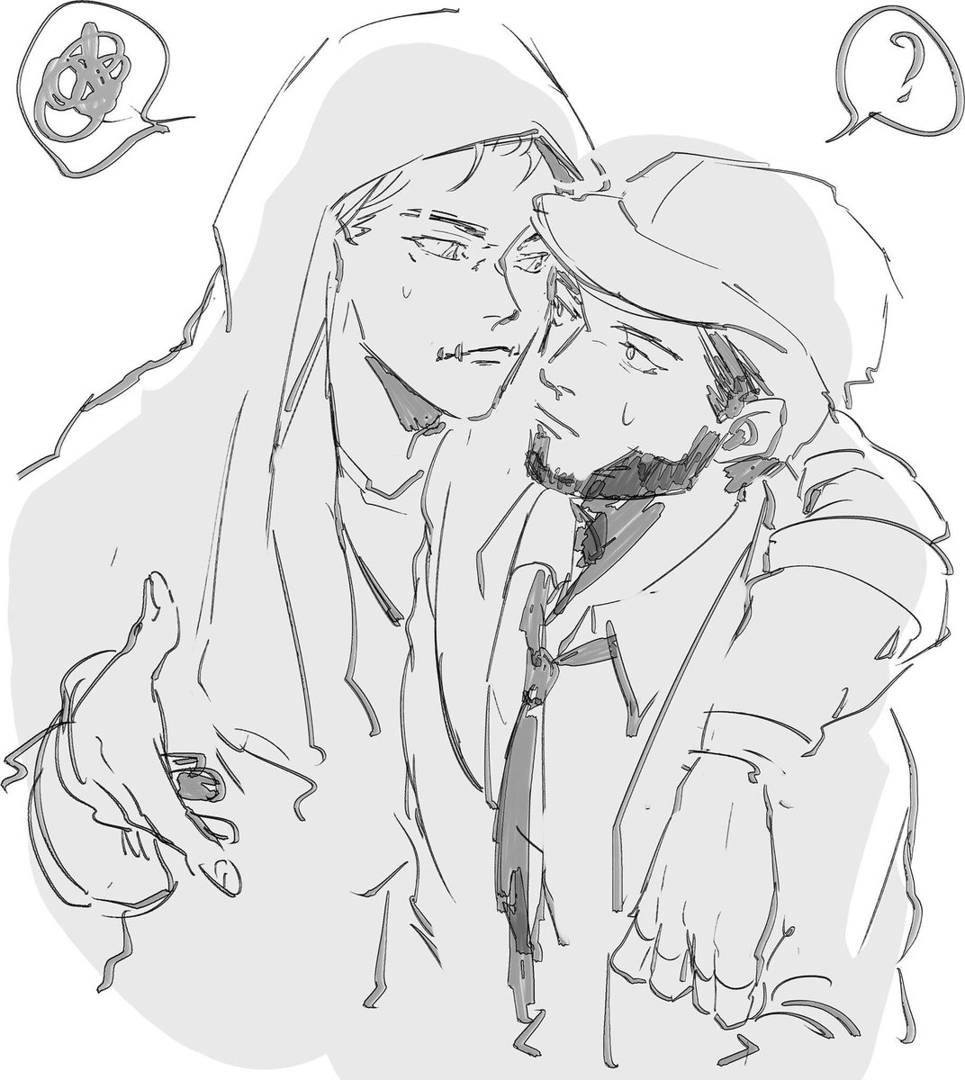 Naib x Kreacher is my OTP
#第五人格イラスト #IdentityV