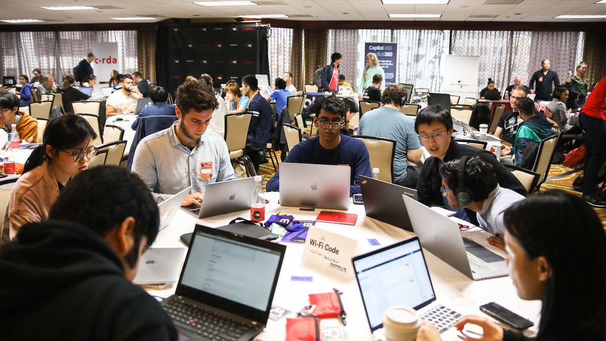 blockchain_nyc's tweet photo. Last week to apply to the #socialimpact Hackathon! 👩‍💻👨‍💻🦸‍♀️🦸‍♂️

Join fellow #blockchain professionals for a full weekend of app building &amp; doing good

To help you make the world a better place, winning teams get prize $$ + free membership to our Center

https://t.co/zWYFekakQQ https://t.co/dIPAlfzVKN