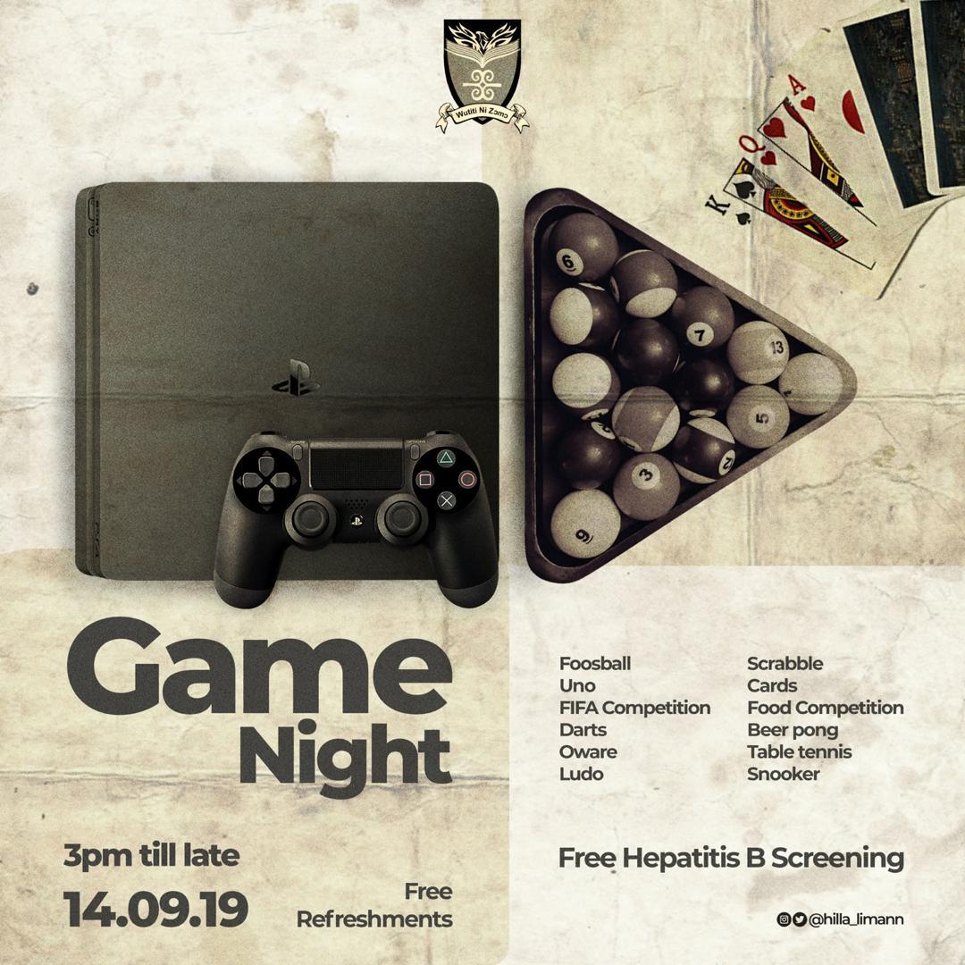 Hilla_limann's tweet photo. 📌This Saturday🎱 🏓🎮🎲🎯 https://t.co/if5mqyW8Wc