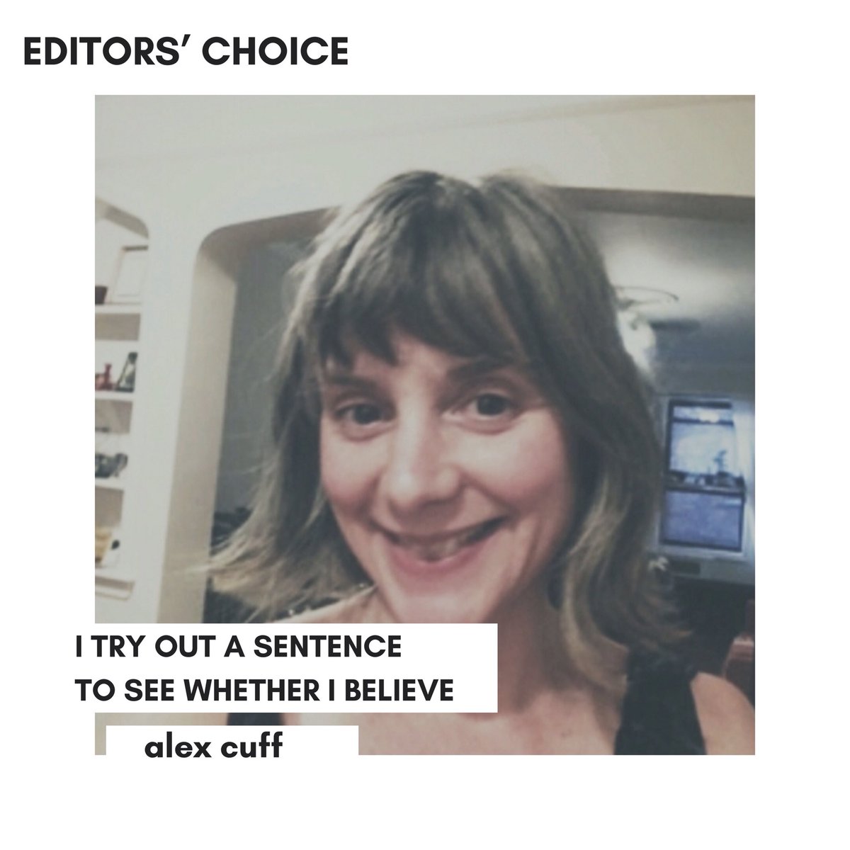 GhostProposal's tweet photo. In 2019/2020 we will be publishing I TRY OUT A SENTENCE TO SEE WHETHER I BELIEVE by alex cuff! https://t.co/Agvt7CF5JK
