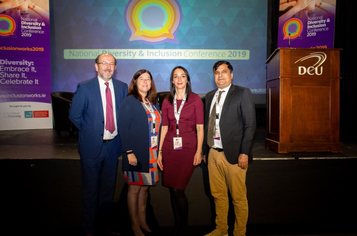 IWC_Irl's tweet photo. Thank you so much to everyone who attended our first National Diversity and Inclusion Conference - we had a great variety of speakers & we'd like to thank everyone for their great contributions! #InclusionWorks2019 https://t.co/sXZTwX4mP6