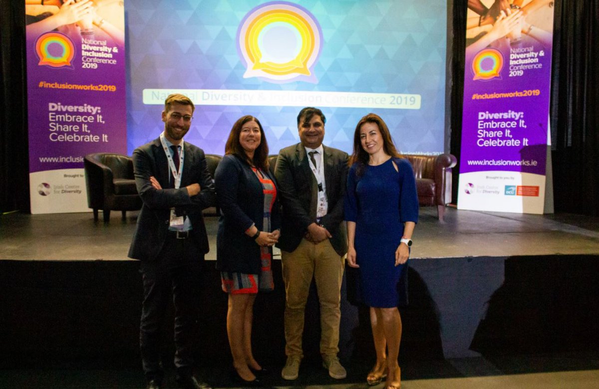 IWC_Irl's tweet photo. Thank you so much to everyone who attended our first National Diversity and Inclusion Conference - we had a great variety of speakers & we'd like to thank everyone for their great contributions! #InclusionWorks2019 https://t.co/sXZTwX4mP6