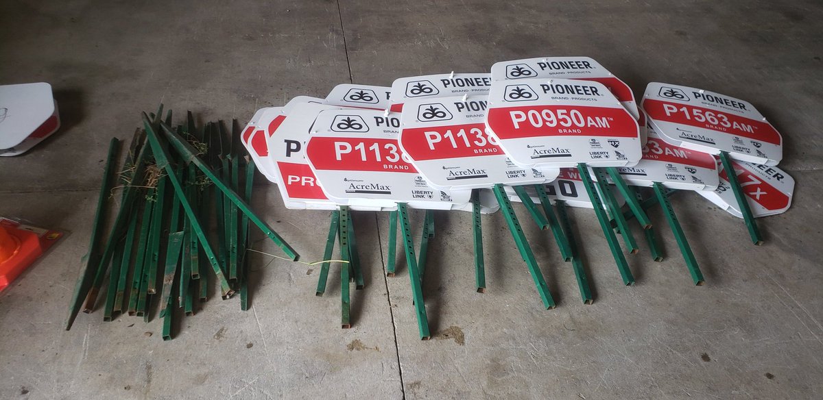 Few more to pick up! Then let #harvest19 begin! <a href="/PioneerSeeds/">Pioneer Seeds U.S.</a> <a href="/DubbertRon/">Ron Dubbert</a> <a href="/wardynmi/">Mike Wardyn</a>