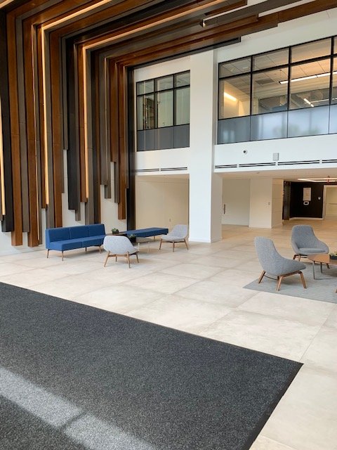 NancySimonian's tweet photo. Our new building won't be open for a while, but with every update, I get more excited about what this space will enable our team to accomplish! #OurExpression #SyrosHQ https://t.co/1jsVUdmeMR
