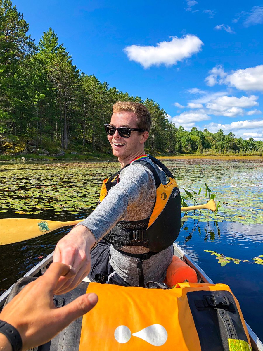 ✋🏻Take my hand while I take you on an adventure in the beautiful Kawarthas 🛶 #FollowMeTo #TheKawarthas

🌊This is called Serpentine Lake! After doing a 1.5km portage twice, we embarked on a beautiful day of canoeing!

#Hosted #ThisisPtbo #Ptbo @pktourism