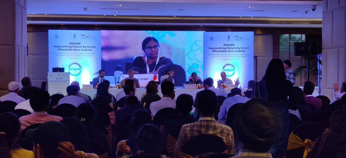 DAperspectives's tweet photo. @DrKVijayaLaksh1 presented an interactive and interesting presentation on #circulareconomy in construction sector at the International Conference on Building #EnergyEfficiency #ANGAN19 in New Delhi.
#resourceefficency #SDGs
@CIDEM_UCLV @EPFL_en @SwissMFA https://t.co/WWkC7YDlrW