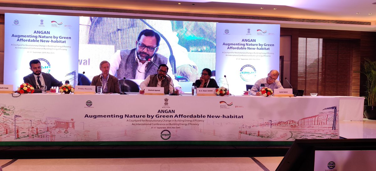 DAperspectives's tweet photo. @DrKVijayaLaksh1 presented an interactive and interesting presentation on #circulareconomy in construction sector at the International Conference on Building #EnergyEfficiency #ANGAN19 in New Delhi.
#resourceefficency #SDGs
@CIDEM_UCLV @EPFL_en @SwissMFA https://t.co/WWkC7YDlrW