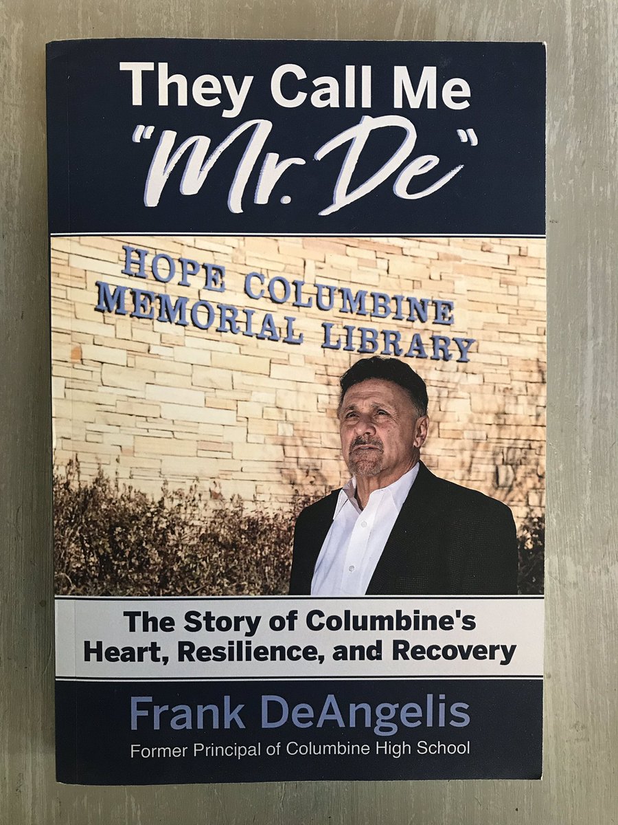 In the aftermath of school violence,  we focus on the attackers & the horrific aspects of the event itself. The resiliency of these communities is never spoken of. I am beyond excited to read @FrankDiane72 story of hope, perseverance, and love. 

#TheyCallMeMrDe