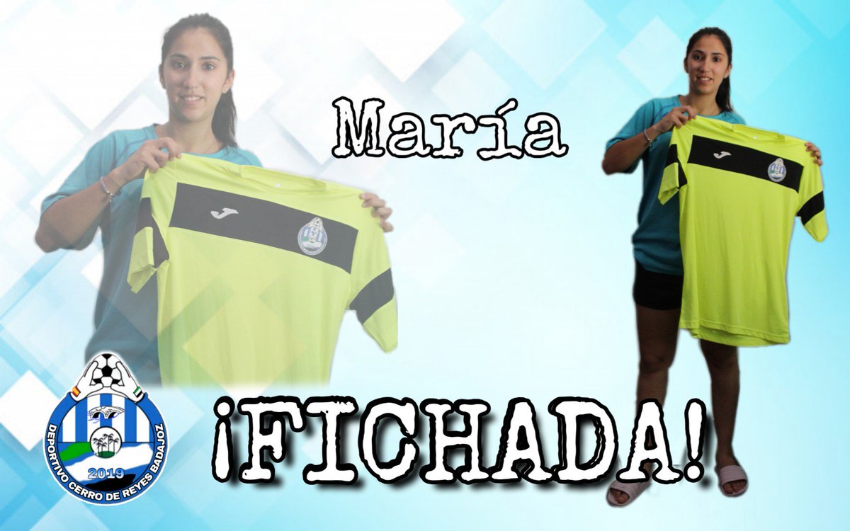 ¡FICHADA! Porque también tenemos el toque femenino, procedente del juventud uva... Bienvenida guerrera!! 💪
