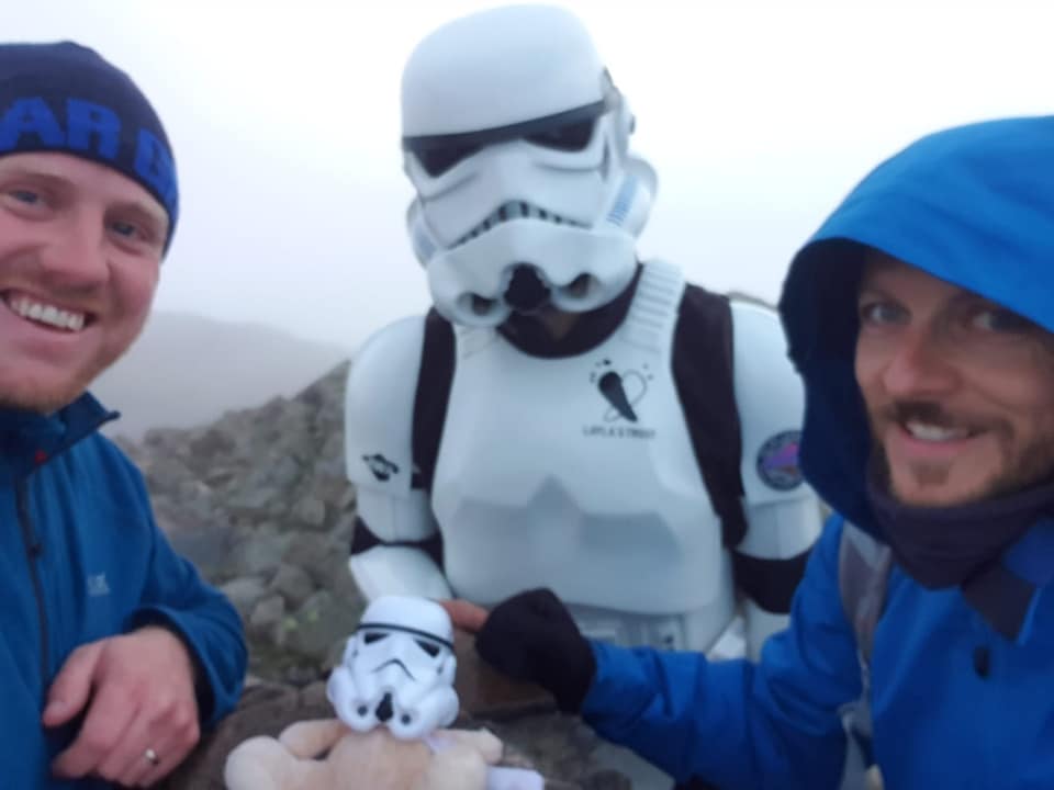 NEWS Up, down, up, down, up, down...dressed as a stormtrooper. Donate? Click on the link... <a href="/LaylasTrust/">Layla's Trust</a>  iwradio.co.uk/2019/09/09/isl… #iwnews