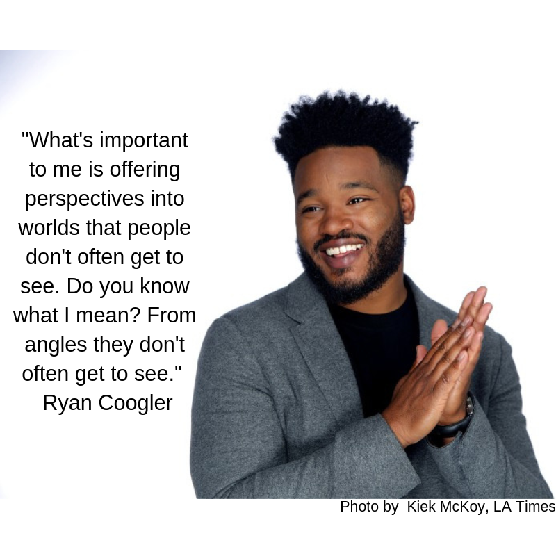 ColorReelFilms's tweet photo. "What's important to me is offering perspectives into worlds that people don't often get to see. Do you know what I mean? From angles they don't often get to see."  Ryan Coogler 

Yes we definitely know what you mean. #ColorReel #ColorReelFilms #ColourReel https://t.co/INcCgM7iio