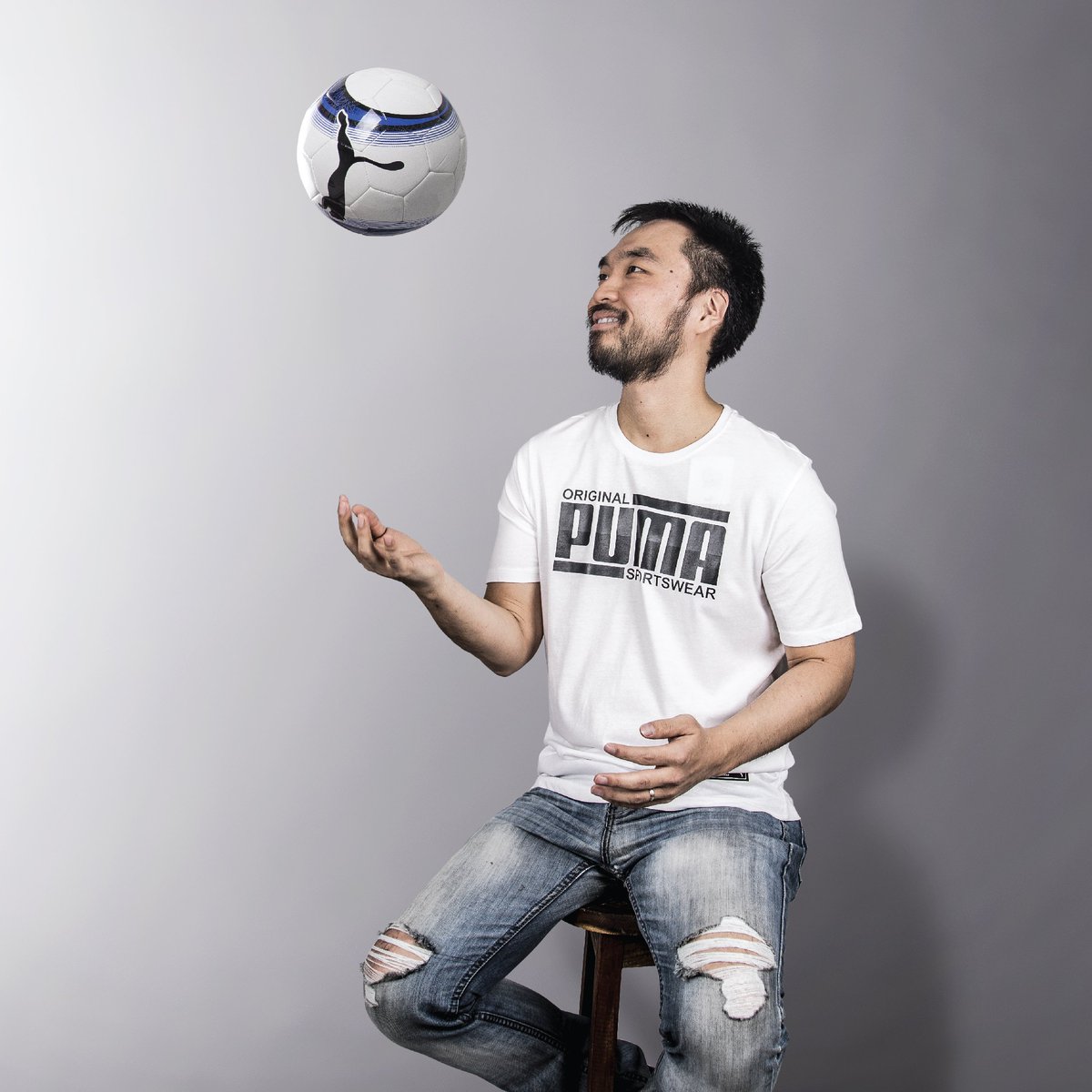 PUMAParaguay's tweet photo. Puma grita GOLAZO al periodismo deportivo! bienvenido @Danichung al #TeamPumaPy!! 💥💥🙌🙌 https://t.co/egb70wo1LS