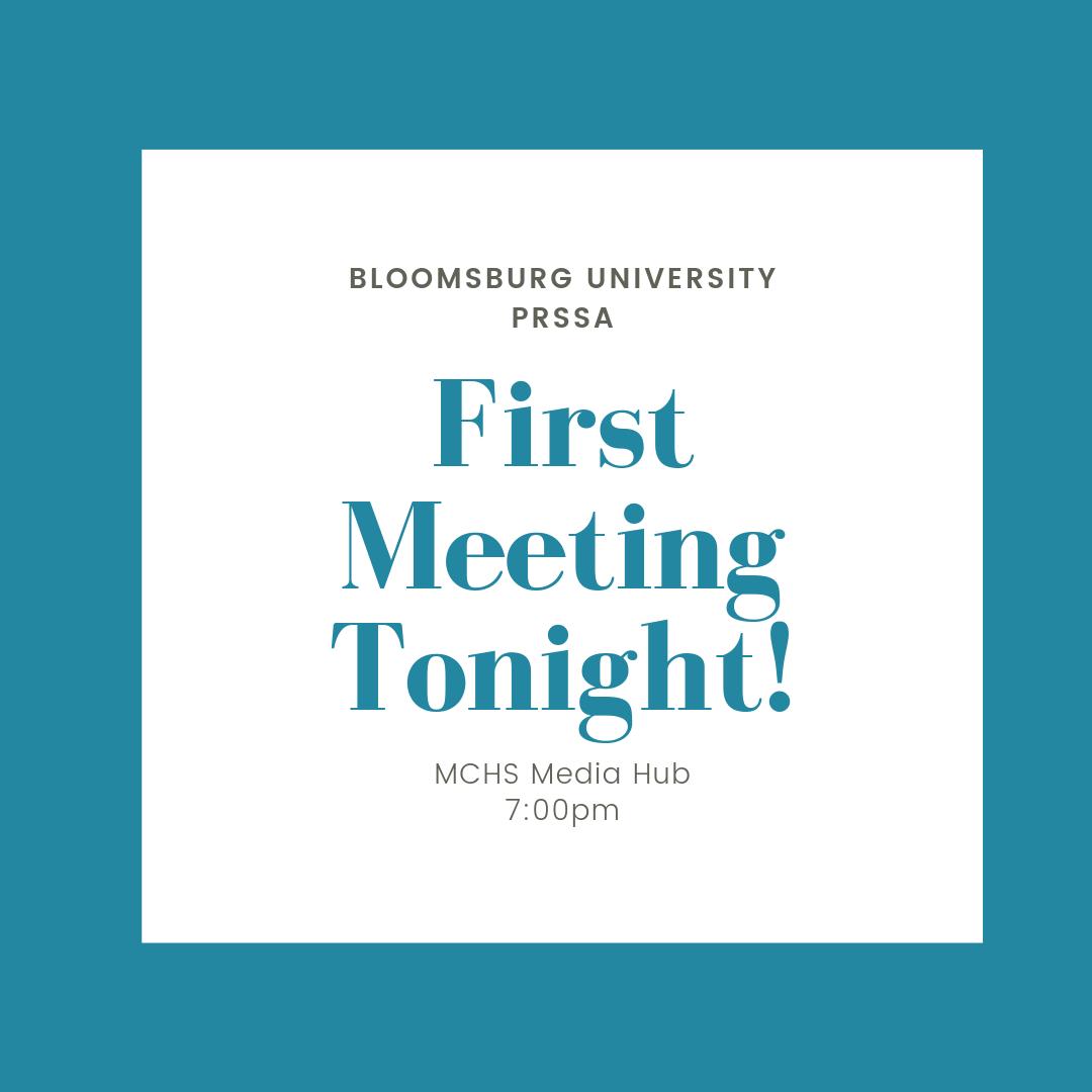BloomUPRSSA's tweet photo. Welcome back Huskies! We'll be having our first meeting tonight at 7:00pm in the Media Hub. Hope to see you there. https://t.co/jDB4fNsTVQ
