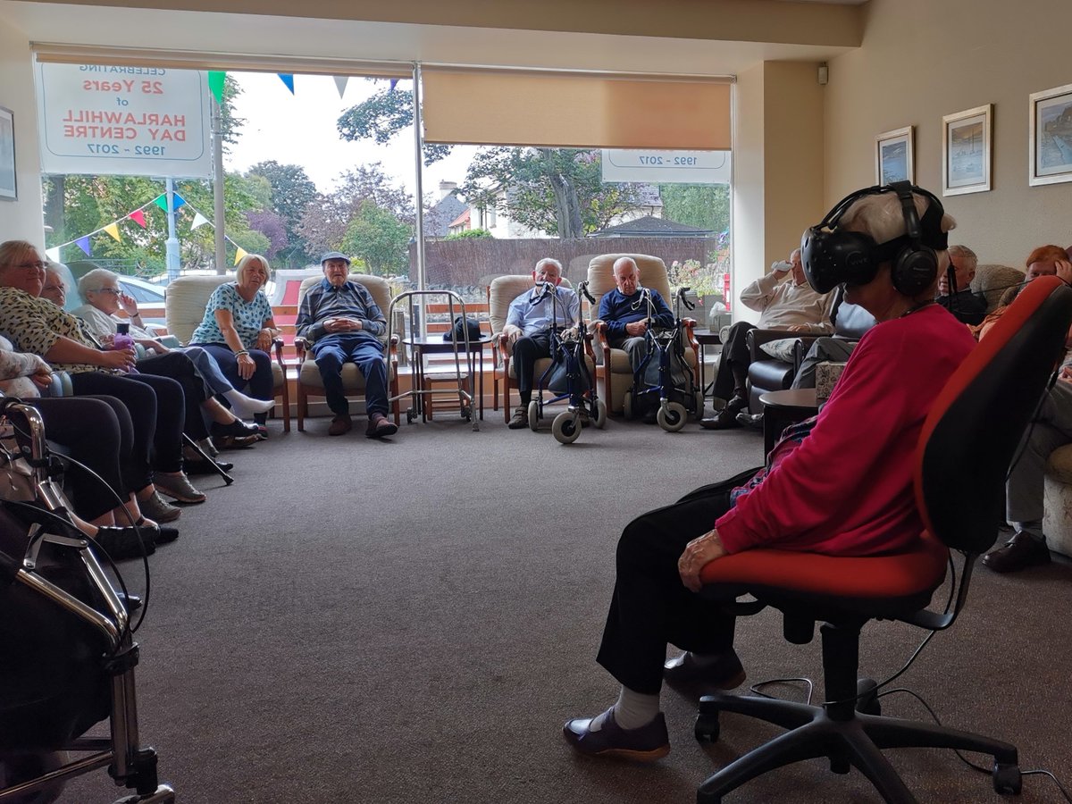 Today was another hugely rewarding visit to a nursing home. Here Rosie enjoys an experience she's waited a lifetime for; a trip to a barrier reef. 

#vr #VirtualReality #vrforgood #techforgood #Nursinghomes