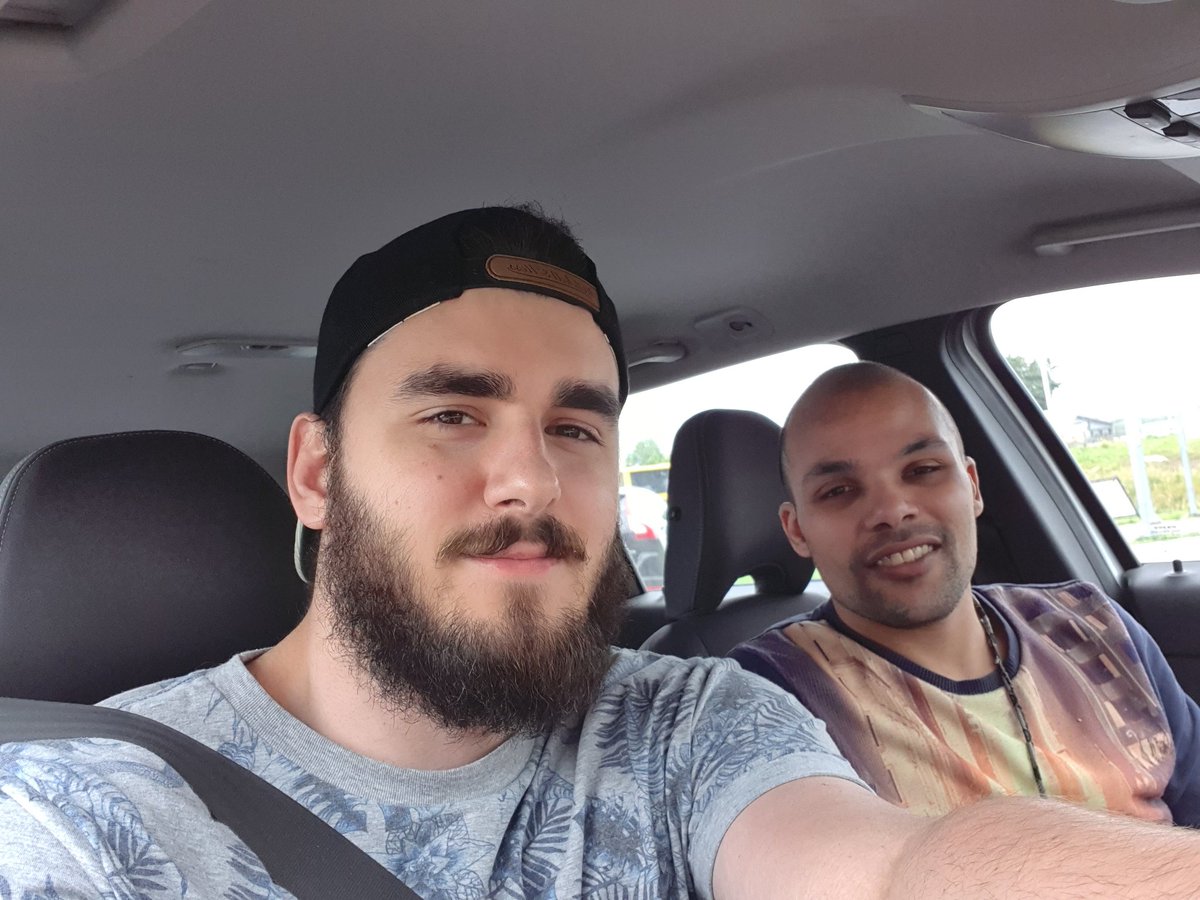 BerserkFPS's tweet photo. Who would have guessed that after almost 5 years of "online" friendship playing video games starting with the division 1 slowly moving into fortnite i met  @HadeZ36041168 this day in 2019 im staying a week at his place #friends #games #OPclan https://t.co/SKOybHB0EX
