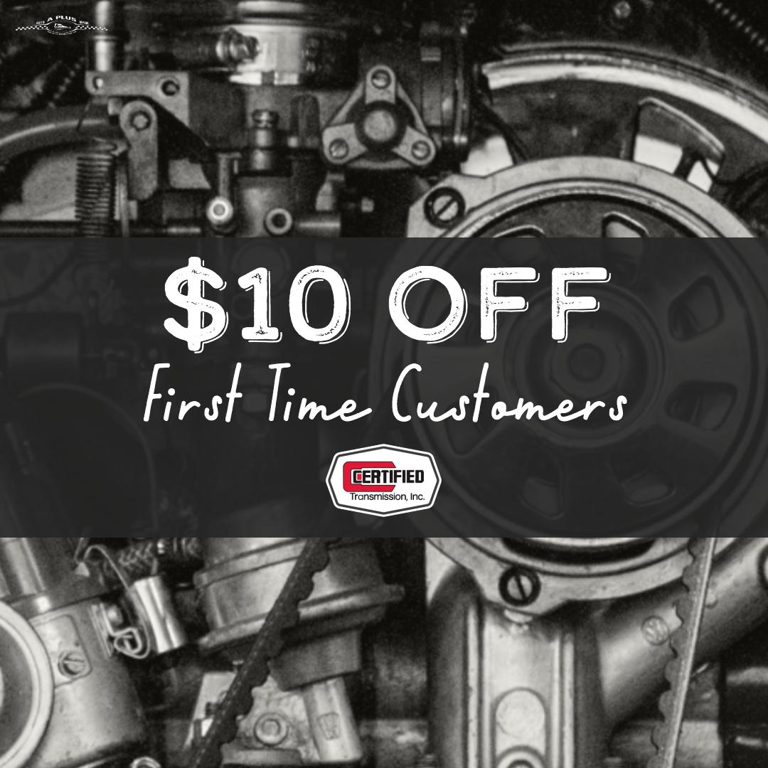 CertTransRepair's tweet image. Never been to Certified Transmission before? Get $10 off your first visit! Click here to get your coupon: j.mp/2YPnlH2 then give us a call to schedule an appointment: (574) 256-5528. #CertifiedTransmission #FirstTimeCustomers