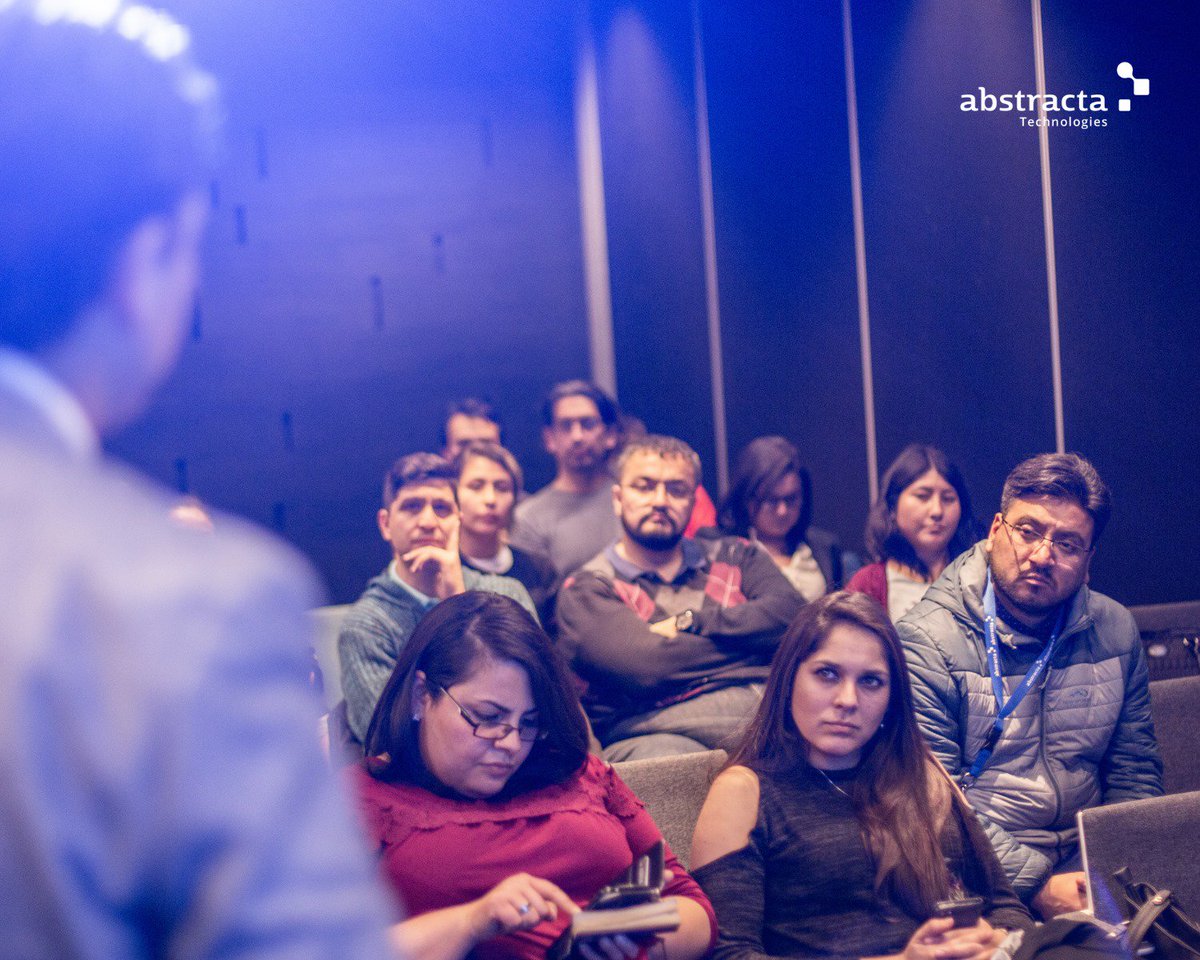AbstractaUS's tweet photo. Here are some pictures from the latest #AgileTestingChile meetup, where @mellimatias &amp; @fbaptista spoke about their experiences with #AI in #SoftwareTesting! @AbstractaChile @dramatictester https://t.co/wDzdwZ5ZFJ