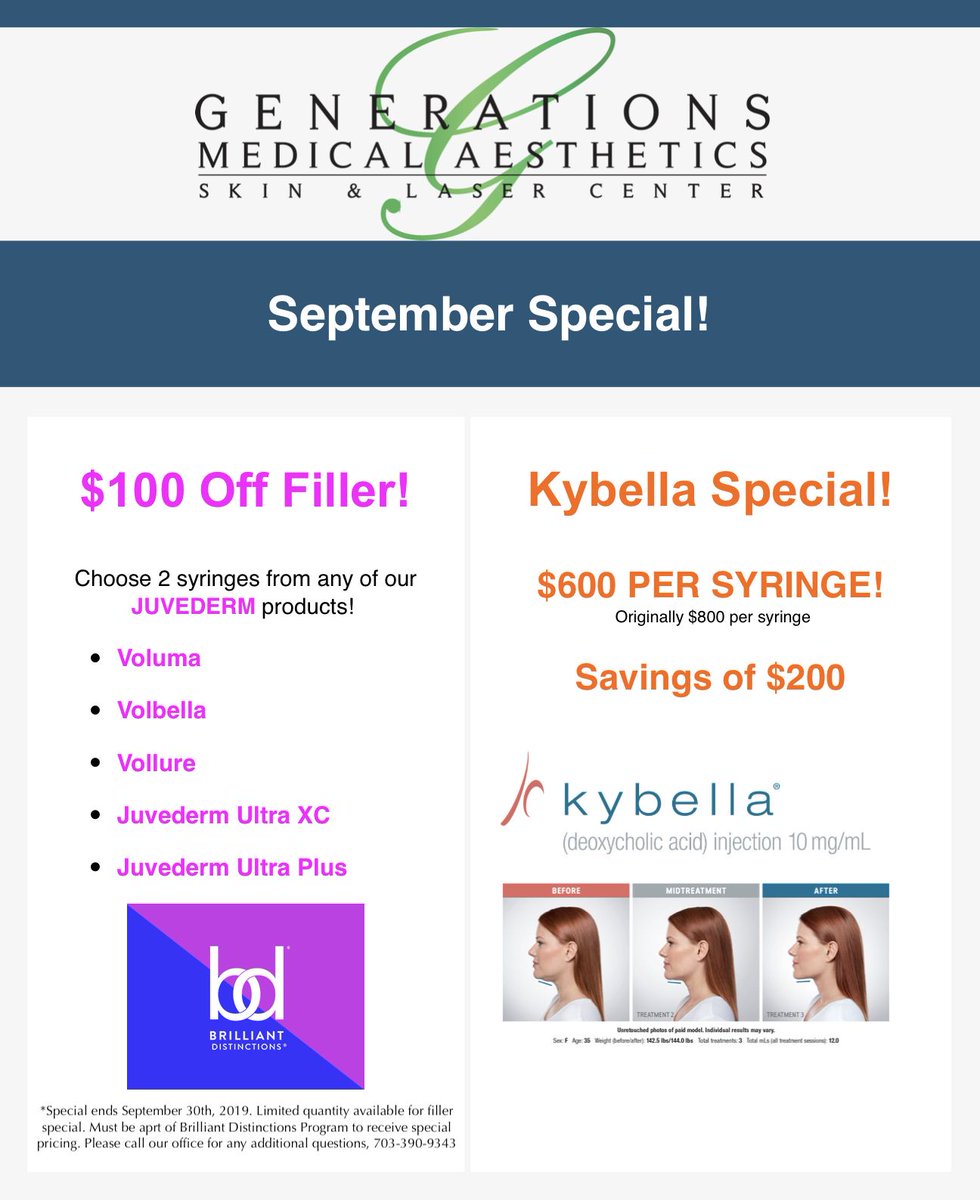 GenMedAesthetic's tweet photo. September Special! #gmalaser #aesthetics https://t.co/9CLHyMy05c