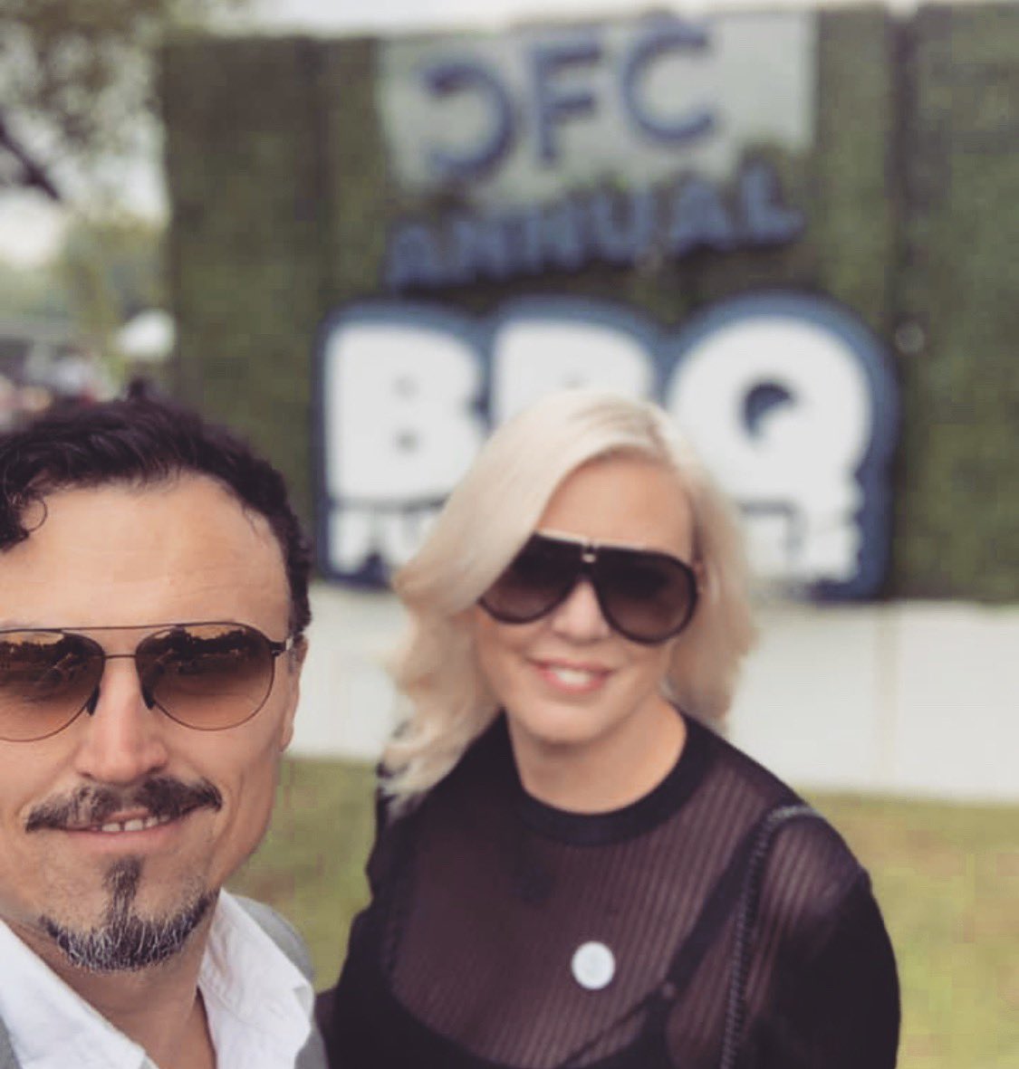 PaulRogerAmos's tweet photo. Fun day at the #CFCBBQ with my beautiful wife @DaniBAmos @cfccreates #cfc sponsored by @netflix https://t.co/gCHDahrzp0