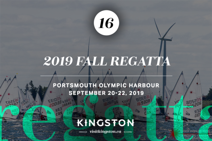 VisitKingstonCA's tweet photo. #16 of #25 things to do in Kingston this September: 2019 Fall Regatta https://t.co/oKcv2K2VOg #VisitKingston #FreshMadeDaily #YGK https://t.co/nGR02zKbq0