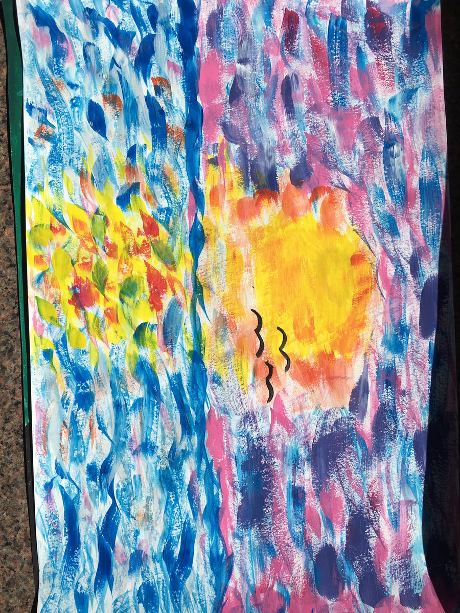 AHSMrsAdkins's tweet photo. Renaissance, Baroque and Impressionism - these beautiful paintings were created by Humanities students. Way to go. #AdkinsWorld https://t.co/7JoiO4LqfG