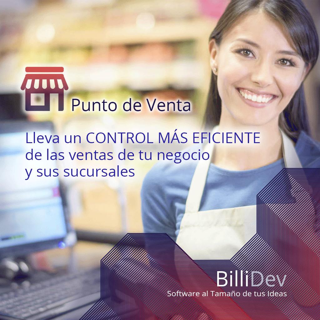 billi_dev's tweet image. ¿Necesitas mayor control de las ventas en tus sucursales?
Un punto de venta será tu aliado para que puedes administrar tu negocio y darle el seguimiento que necesita

#BilliDev #SoftwareAlTamañoDeTusIdeas