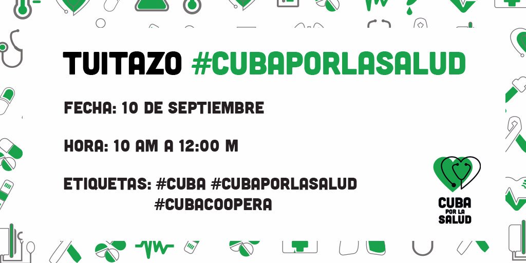 Ministerio de Salud Pública de Cuba tweet media