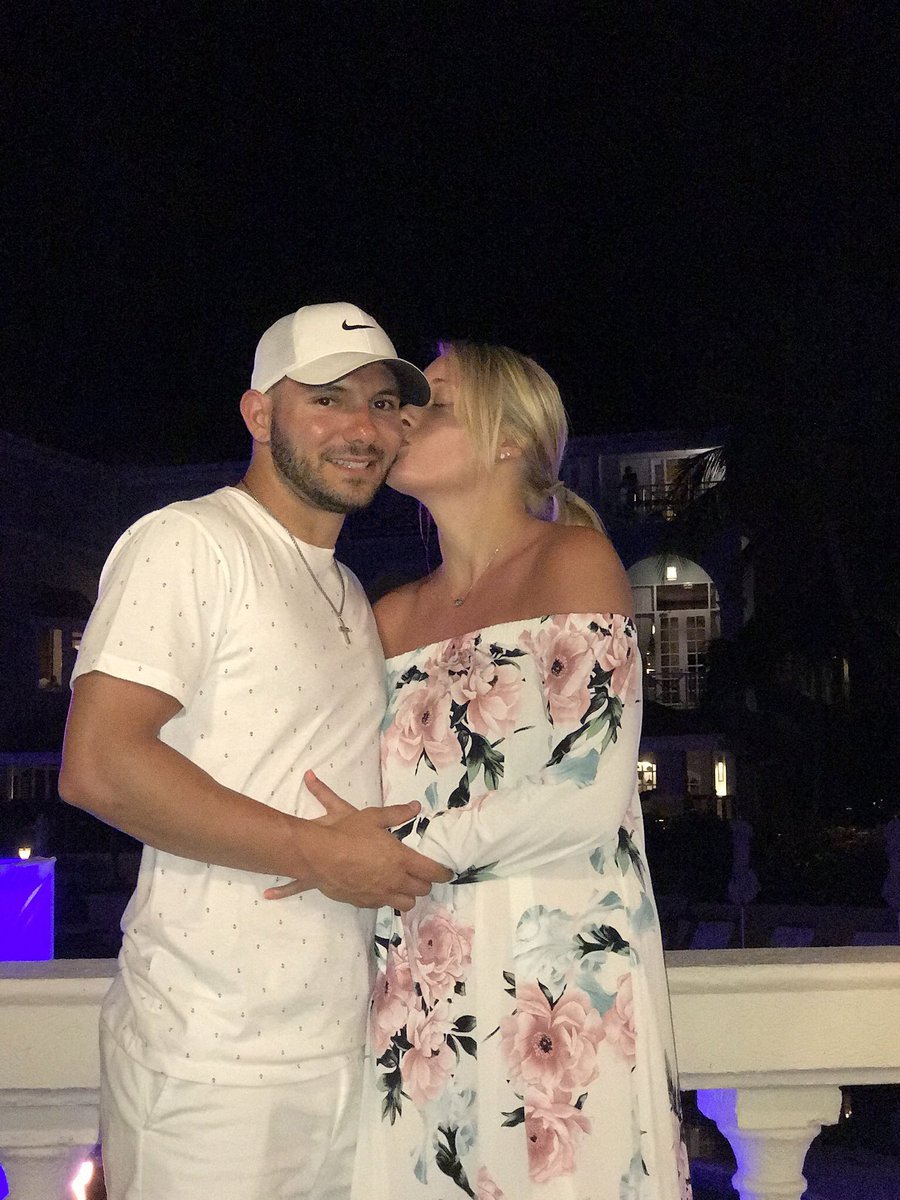 AshleyGoering's tweet image. Happy anniversary to my rock, biggest supporter and better half. @CoachJoly9 #jolyeverafter #cheersto2years #8yearstogether