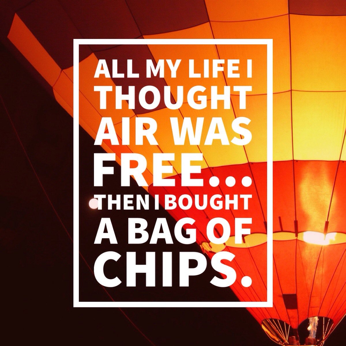 dee035's tweet image. Dear Chip Companies, 
please fill your bags at least halfway. If do not see progress, I'm taking my business to Pringles.
Love,
Me