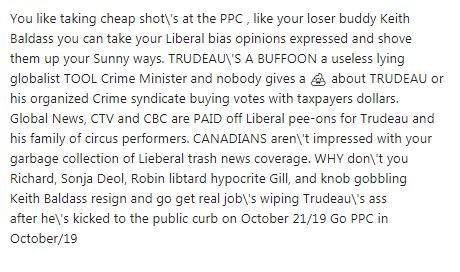 richardzussman's tweet photo. We got some fan mail. I think he's confused. @keithbaldrey has great hair. And I am baldingass, not baldass.#baldass #fanmail #cdnpoli https://t.co/ka2Fl0tUgs