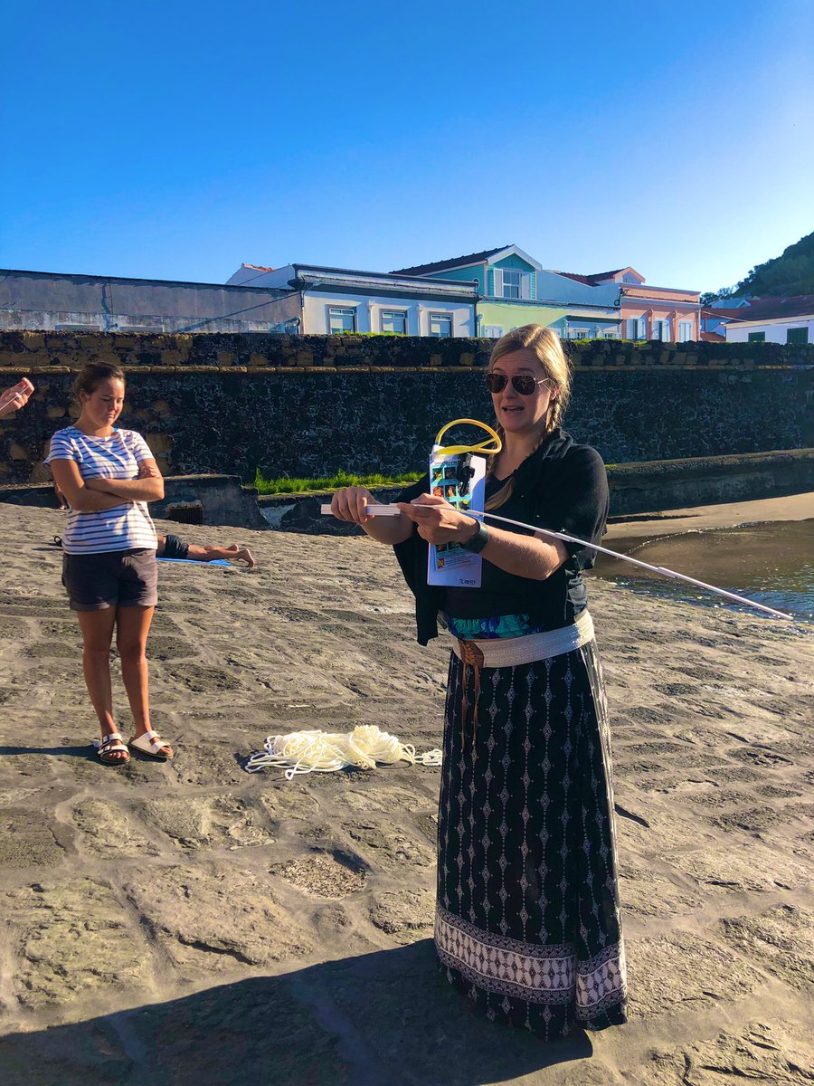 UoEFieldAzores's tweet image. Amazing first day on Faial - 2/3 groups did snorkel surveys and deployed BRUVS off a beach in Horta. Best part was spotting lots of little critters like the Mediterranean Moray (Muraena helena). It was a tough day on #FieldAzores. #FieldCourseFortnight #ExeterGlobal