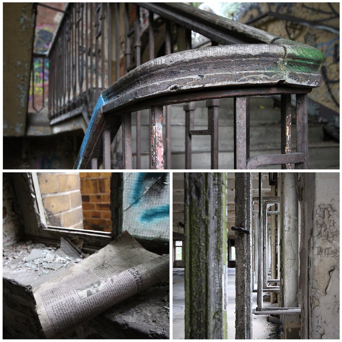 yvonne_travel's tweet photo. Soms zit 't mee.. Dat we in een buitenwijk van Leipzig lopen, op zoek naar industrieel erfgoed en dan geheel zonder het te zoeken een heel toffe urbex-locatie passeren, waarvan het hek aan de achterkant op een kier staat, omdat het slot open of stuk is!! #HiddenLeipzig https://t.co/PZrsq2L4AZ