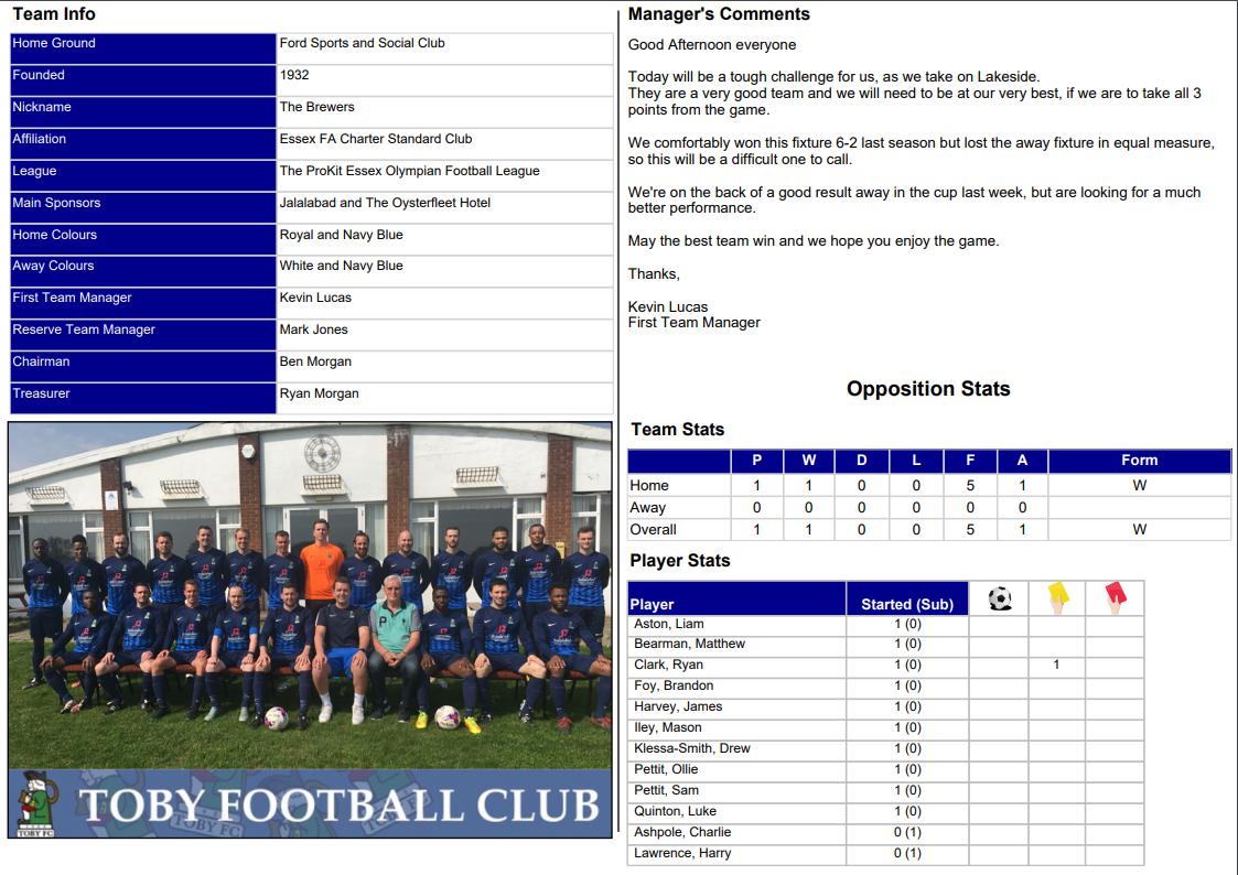 TobyFC_'s tweet image. Our digital programme is ready for this weekends clash with @Lakeside. Please have a read... #programme @programmewizard