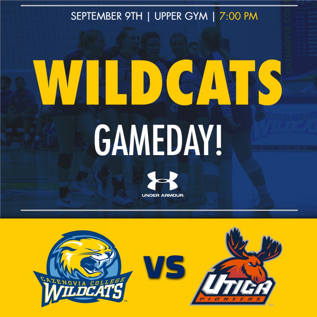 WILDCATS GAMEDAY! 🏐

#CazWVB welcomes @UCPioneers to the Schneeweiss Athletic Complex TONIGHT for a non-conference match-up with your Wildcats! Start time scheduled for 7 PM. #CazNation #LetsGoCaz #RollCats
