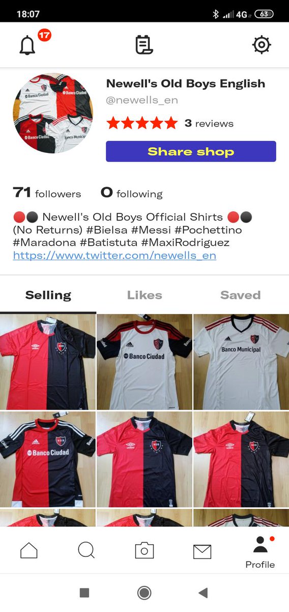 Newells_en's tweet photo. 🛒 New Stock! 

Haven't got your official Newell's Old Boys shirt yet? 🔴⚫

I've just added loads of new sizes and styles to the Depop account 👌

➡️ Link in bio 

#Adidas #Umbro #RareFootballShirts https://t.co/Wh6ob3B5fZ