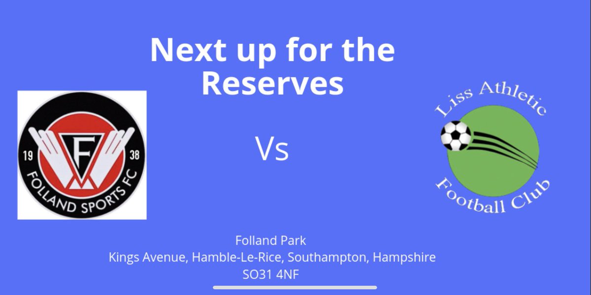 Liss Athletic Reserves tweet media