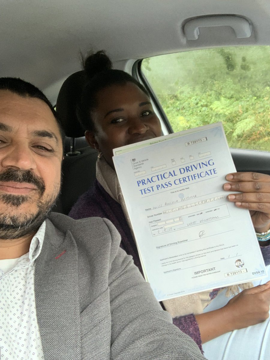 passtrack's tweet image. Say congrats  to amina on passing her driving test in an automatic vehicle today at West Wickham. Call 07445533200 to pass yours.