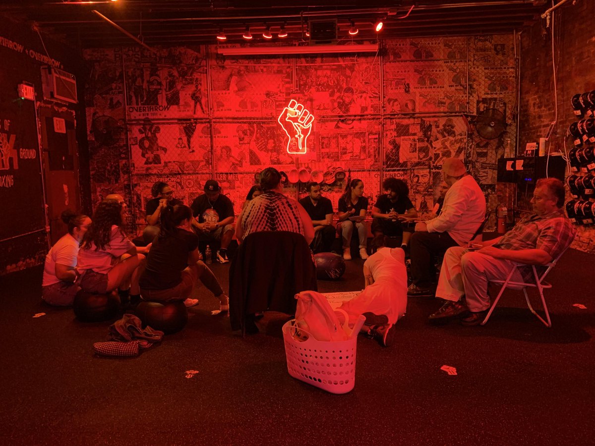 AsambleaNyc's tweet photo. The participants of Asamblea Popular Boricua NYC have voted to change our name to ASAMBLEA DE PUEBLO NYC!

We had a powerful, productive session yesterday at Overthrow Brooklyn with over 40 people in attendance.

Stay tuned for more reports from our meeting. #asambleadepueblo https://t.co/cOpbQgMil7