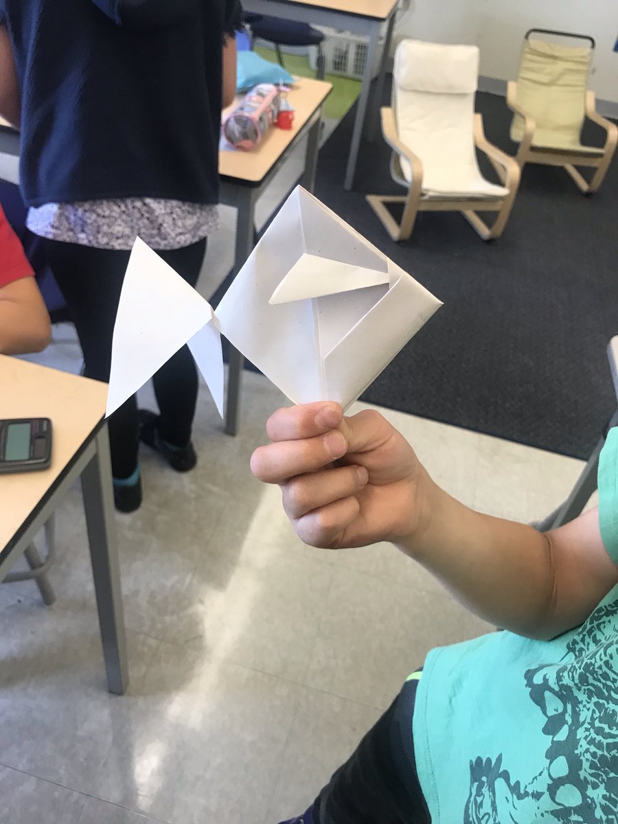 MsAyala_tdsb's tweet photo. Day 3 of #InspirationalMathWeek Ss learned that math is not about #speed but #deepunderstanding and making #connections Thursday’s activity engages Ss to channel their visual and #CreativeThinking for constructing #shapes @FairbankPS @joboaler 🧠🤗🔺◼️ https://t.co/Guz0Q3yOrr