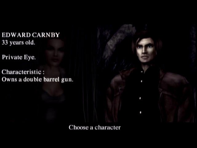 _actn's tweet photo. Happy #Dreamcast Day! Not only do I still have mine hooked up, my wife and I recently played through Alone In The Dark: The New Nightmare on it and I am still thinking about the deep lore contained on its character select screen. https://t.co/36qZVpbj2V