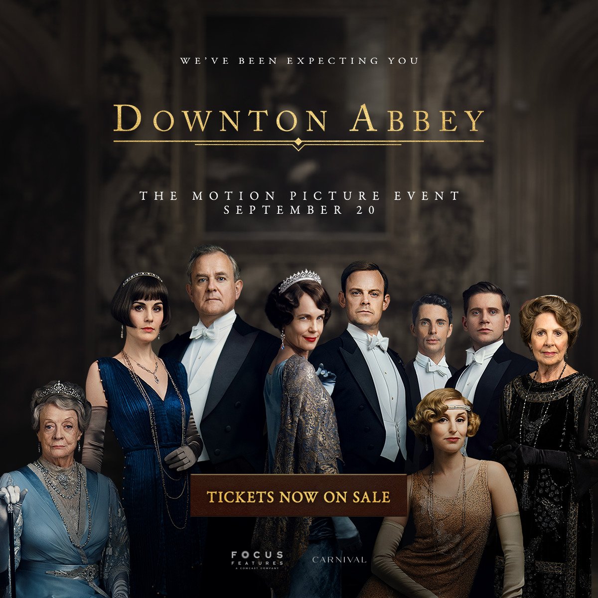 downton abbey film premiere tickets