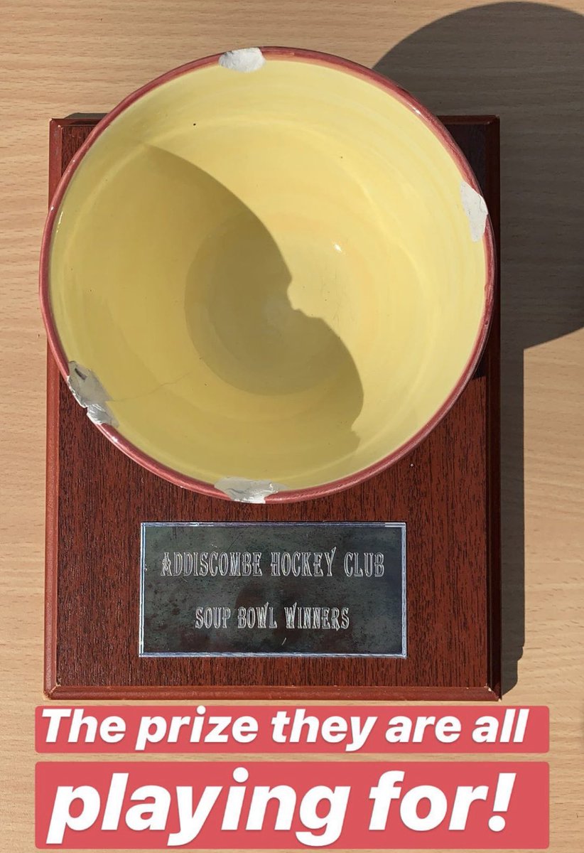 AddiscombeHC's tweet image. Fantastic day at our annual Soupbowl competition. Thank you to everyone who took part. Congratulations to the White team for winning the tournament. If you would like to join the club then there is still time. Please feel free to get in contact with us!