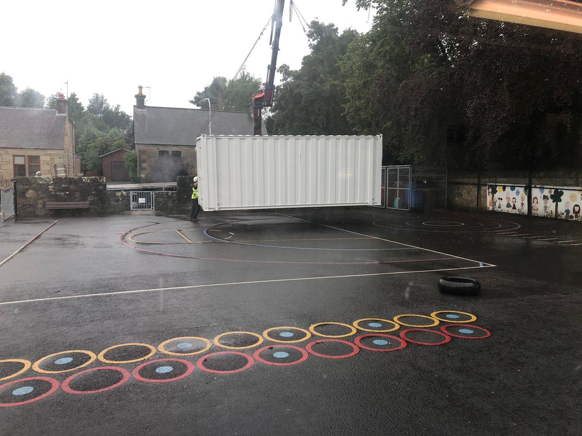 LadybankPS's tweet photo. We had a special delivery for the Pupil Council and Playground Action Group today! We can’t wait to fill it with Loose Parts. #looseparts #playforlearning #excited https://t.co/AAmDLjZtlB