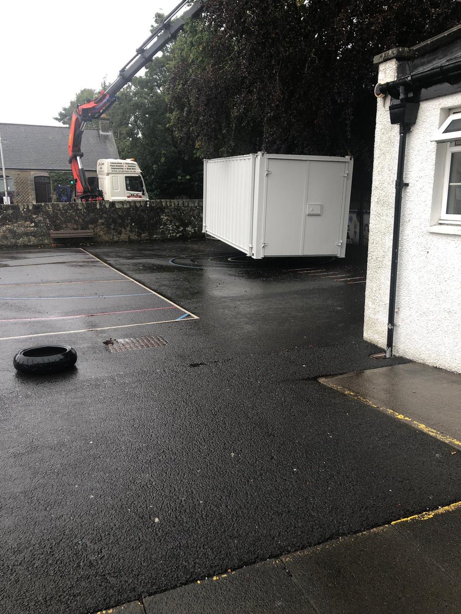 LadybankPS's tweet photo. We had a special delivery for the Pupil Council and Playground Action Group today! We can’t wait to fill it with Loose Parts. #looseparts #playforlearning #excited https://t.co/AAmDLjZtlB